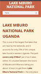 Mobile Screenshot of lakemburo.com